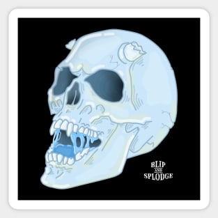 Vampire Skull Sticker